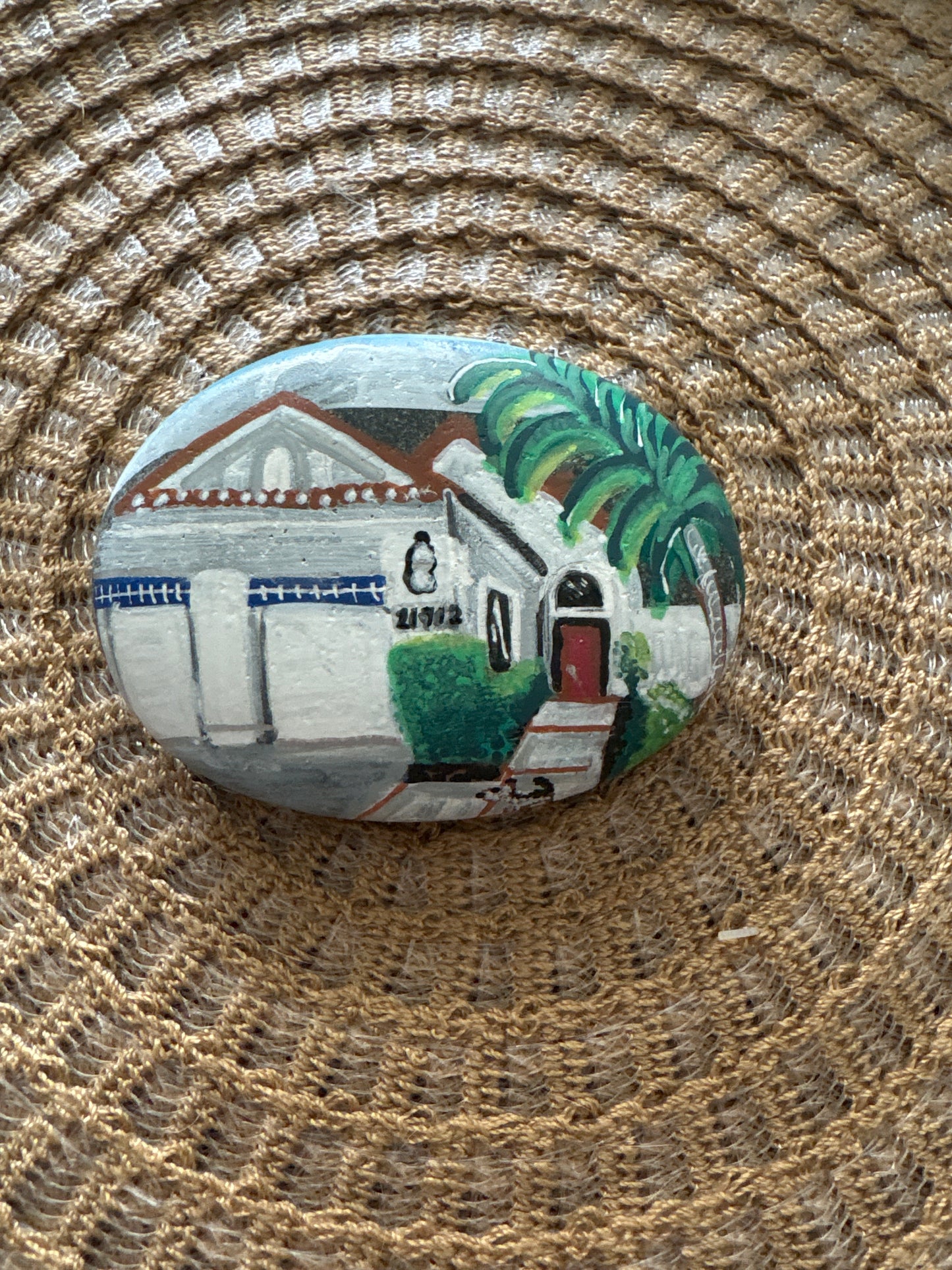 Custom Housewarming Gift- Painted Stone